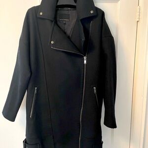 Banana Republic Women’s Moto-style coat.
